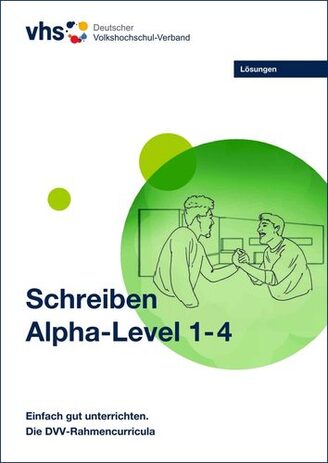 Cover des Lösungsheftes Schreiben Alpha-Level 1 bis 4