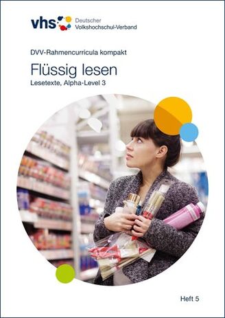 Cover des Aufgabenheftes zum Thema Leseflüssigkeit, welches Lesetexte auf Alpha-Level 3 enthält.