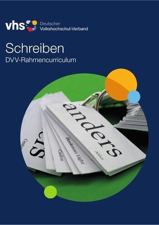 Cover der alten Schreiben-Lehrmaterialien des Deutschen Volkshochschul-Verband e.V. aus dem Jahr 2019.