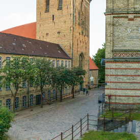 Nikolaikirchhof in Flensburg