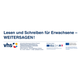 Postkarte Grundbildung vhs Oldenburg